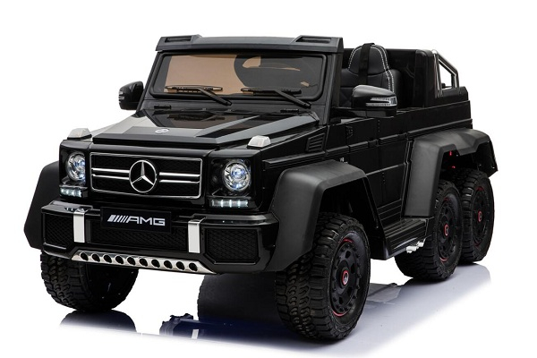 Masinuta electrica Mercedes G63 6x6 270W DELUXE Negru