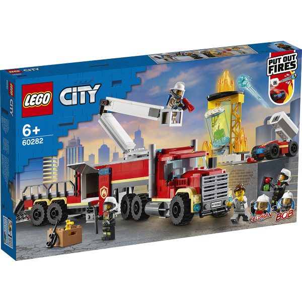 60282_box1_v29.jpg LEGO® City - Unitatea de comanda a pompierilor (60282)
