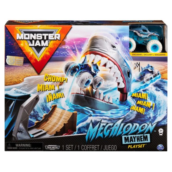 Set masinuta Monster Jam, Megalodon Mayhem, 20120790