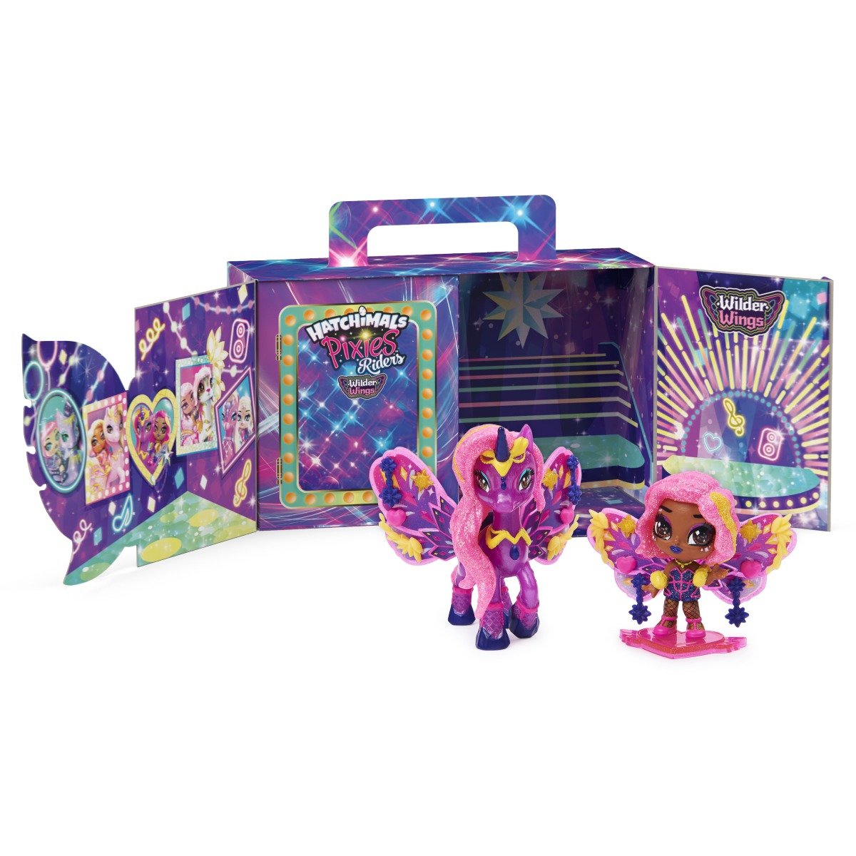 6059691_-_1077587_-_20128606_4.jpg Figurina Hatchimals Pixies Riders, Unicorn 20128606