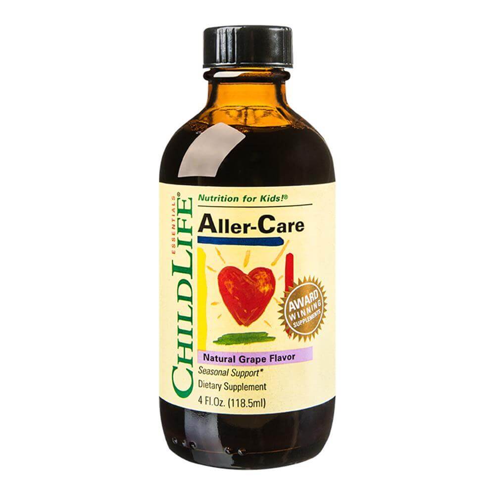 Aller-Care (gust de struguri) ChildLife Essentials, 118 ml, natural, Secom