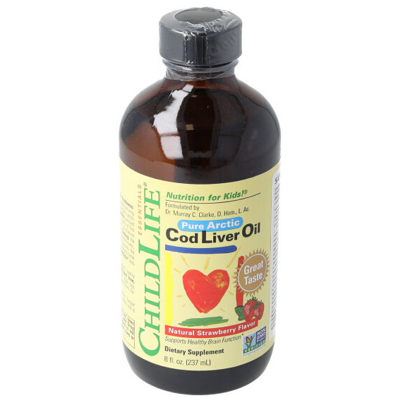Cod Liver Oil Childlife Essentials, 237 ml, Secom