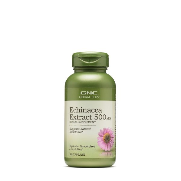 60964993208f5_echinaceea.jpg Extract de Echinaceea 500mg, 100 capsule, GNC