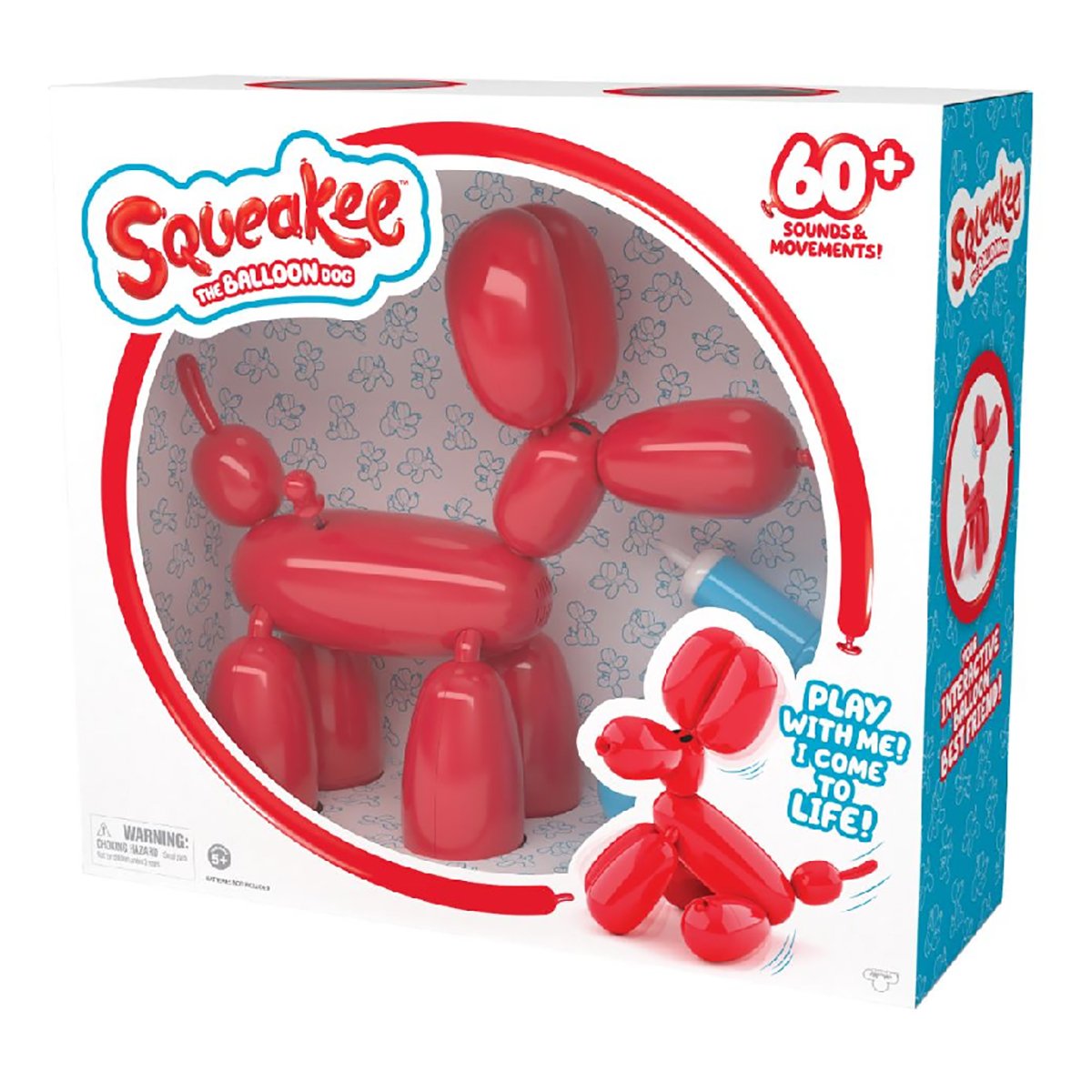 Catelul balon interactiv, Squeakee dog