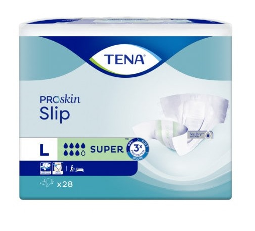 Scutece pentru adulti slip Premium Super L, 28 bucati, Tena