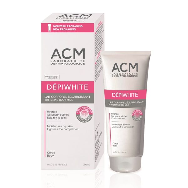 657be8c86fee5_3760095250267.jpg Lapte de corp cu efect de albire Depiwhite, 200 ml, Acm