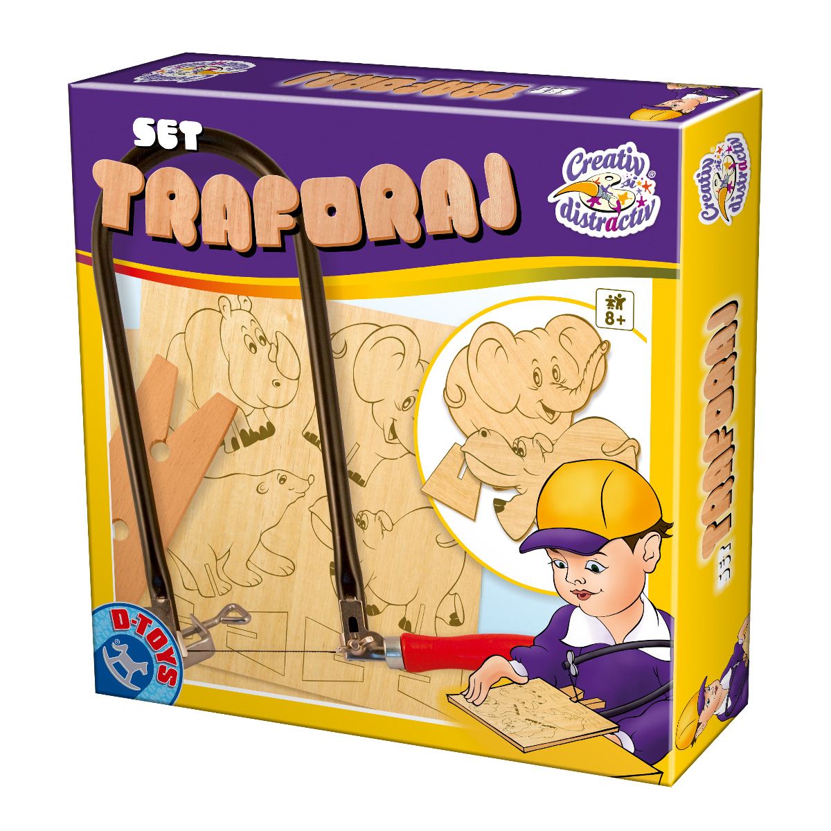 Joc Creativ - Set de Traforaj