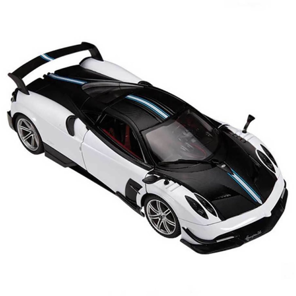 6930751311206.jpg Masinuta cu telecomanda Rastar Pagani Huayra BC, Alb, 1:14