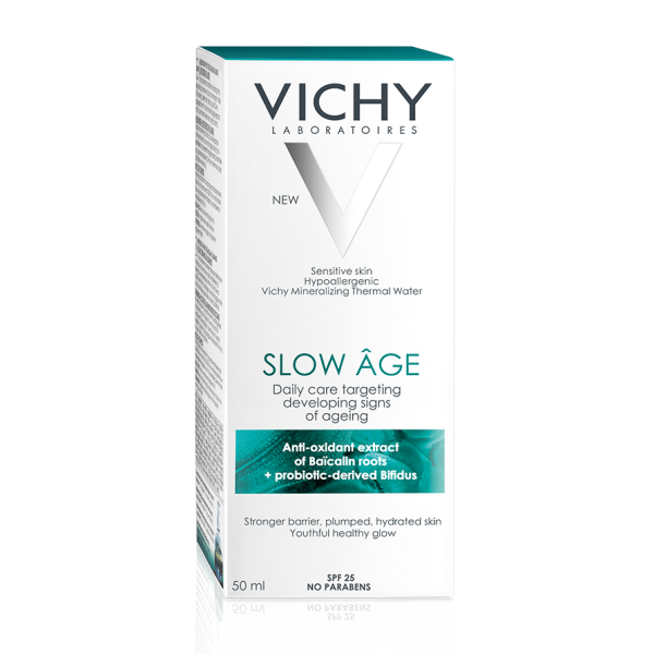6c30682821fe5_3337875498234.png Fluid antirid de ingrijire zilnica pentru corectarea semnelor de imbatranire SPF25 Slow Age, 50 ml, Vichy