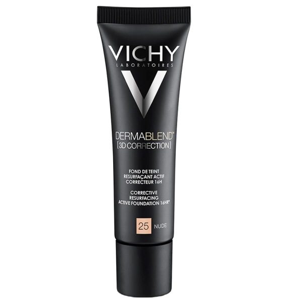 6efe2cd0d5d06_res_6b824e7b18070ca90eae2e160c3dea18.png Fond de ten corector Dermablend 3D 25 Nude, 30 ml, Vichy