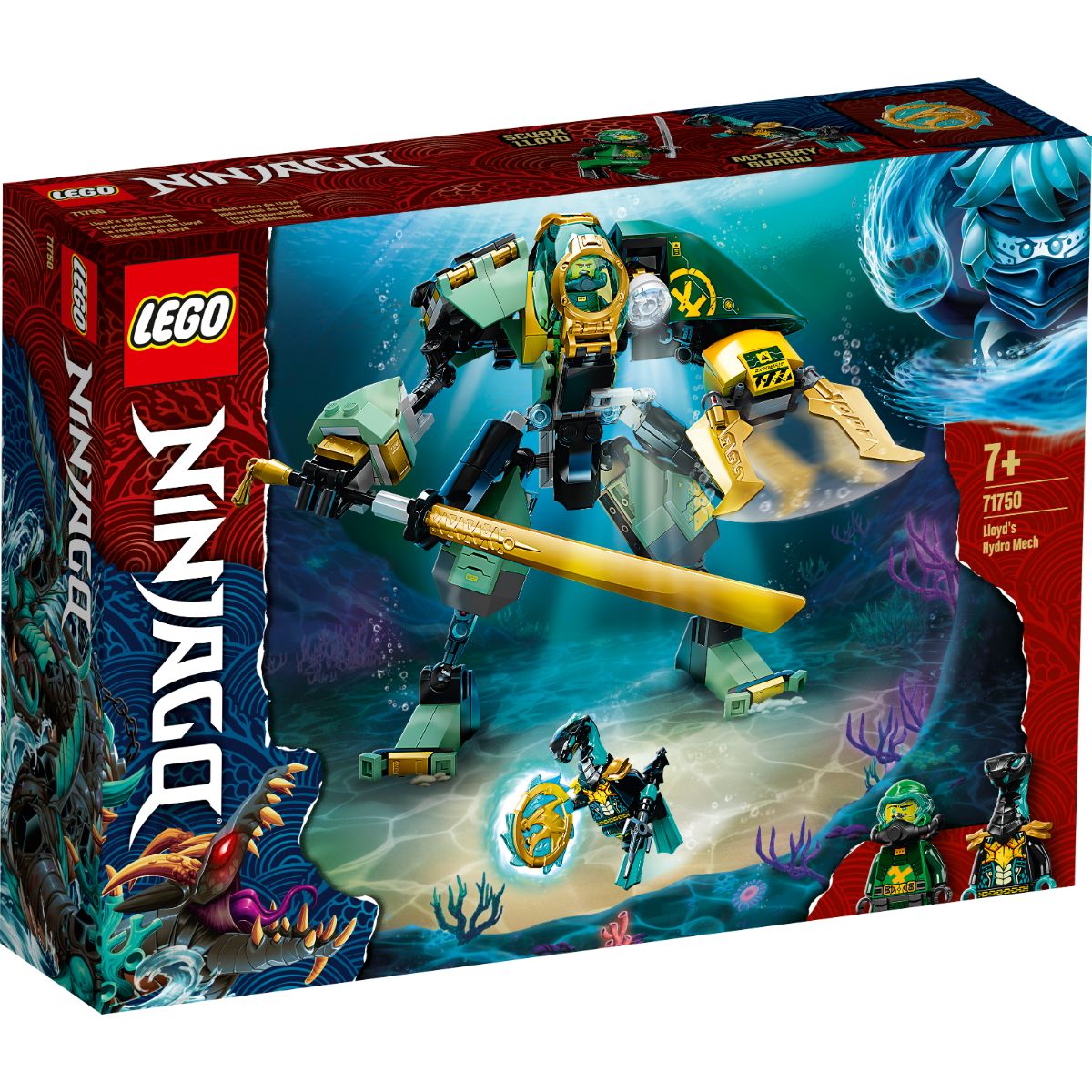71750_box1_v29.jpg LEGO® Ninjago - Robotul Hidro al lui Lloyd (71750)