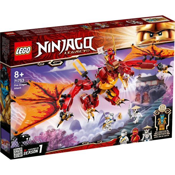 LEGO® Ninjago - Atacul Dragonului de Foc (71753)