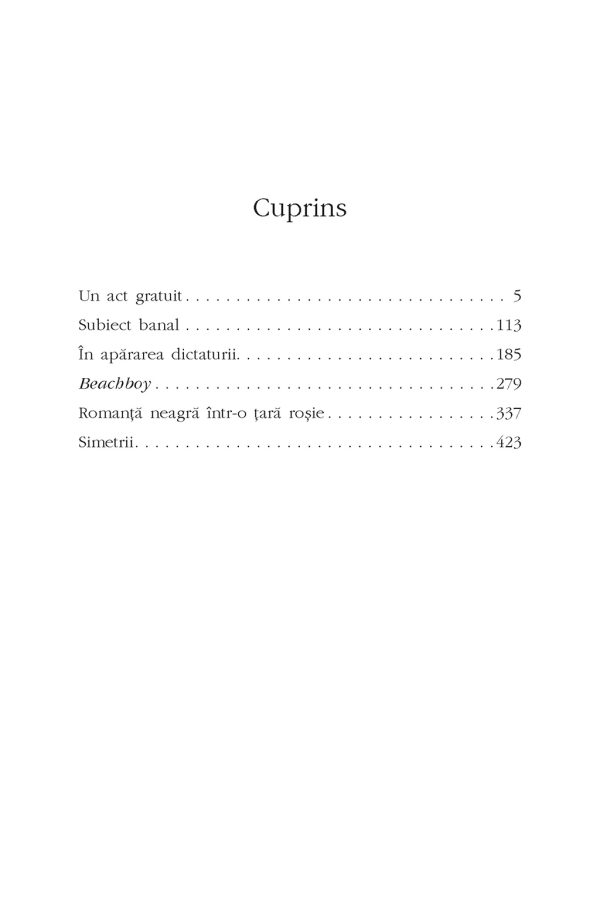 Act gratuit | Nicolae Breban