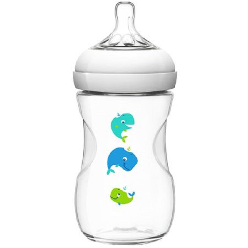 74a89ac7bbdf5_8710103870067.jpg Biberon Natural ultra soft Balene SCF070/23, 260ml, Philips Avent