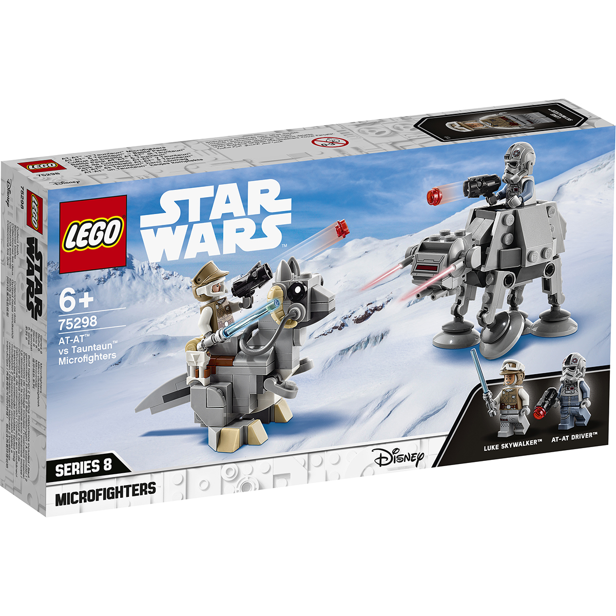 75298_box1_v29.jpg LEGO® Star Wars™ - Micronave de lupta AT-AT contra Tauntaun (75298)