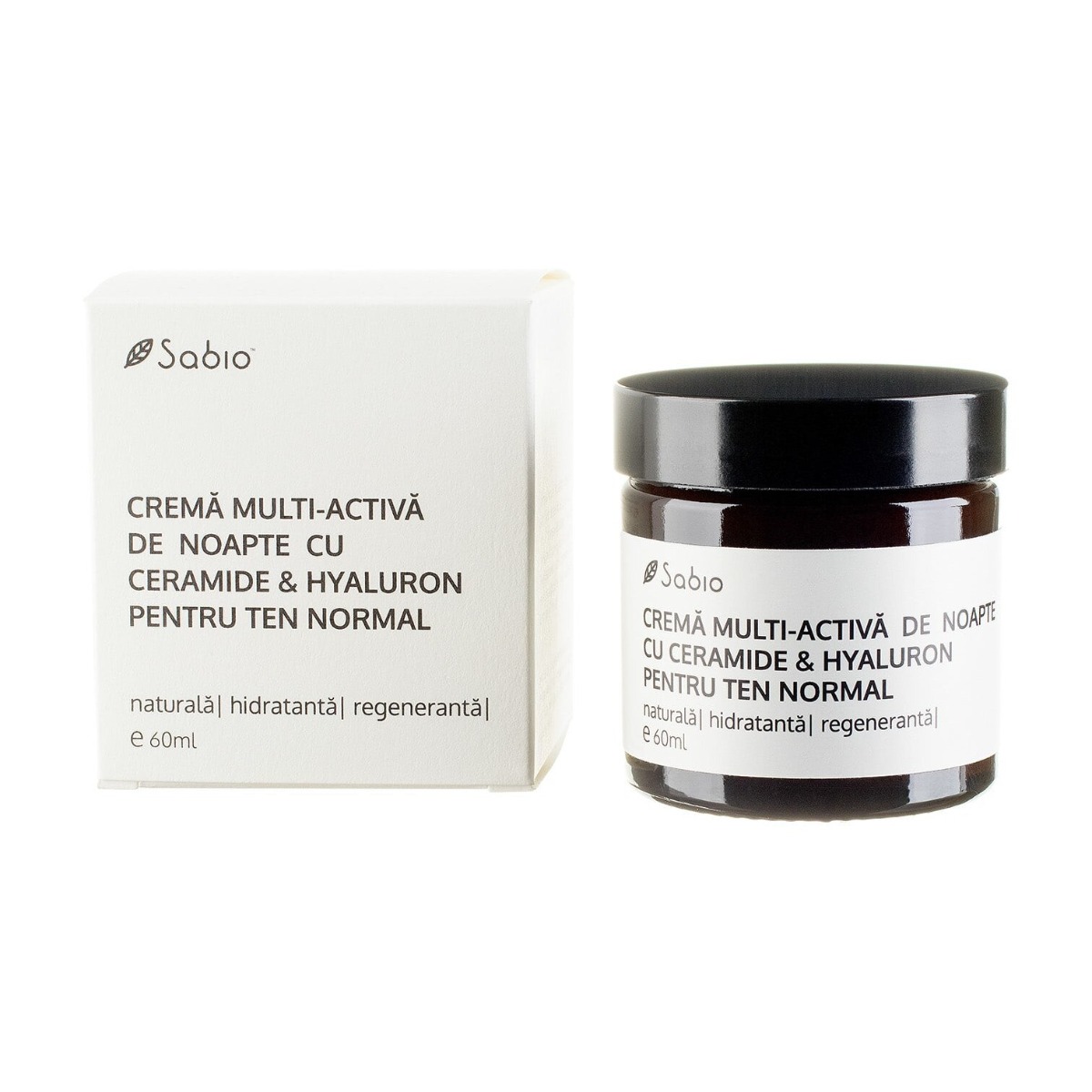 758ebac1eed06_res_45d65b6b679ec5bcd05c6a6289dd7ae6.jpg Crema multi-activa de noapte pentru ten normal cu ceramide si hyaluron, 60ml, Sabio