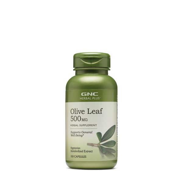 759fecabc9416_product_1570452910.jpg Extract din frunze de maslin 500mg Herbal Plus, 100 capsule, GNC