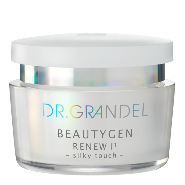 7623a7c1d8b06_1000_drg_bg_renew1_72dpi.jpg Crema de fata pentu ten normal/mixt Renew L1 Silky Touch, 50ml, Dr.Grandel