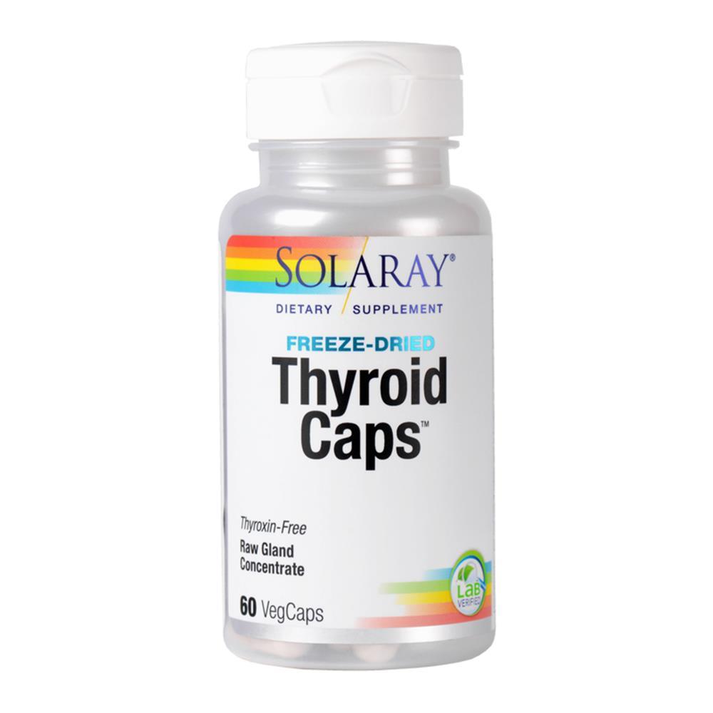 Thyroid Caps 60 capsule Solaray, natural, Secom