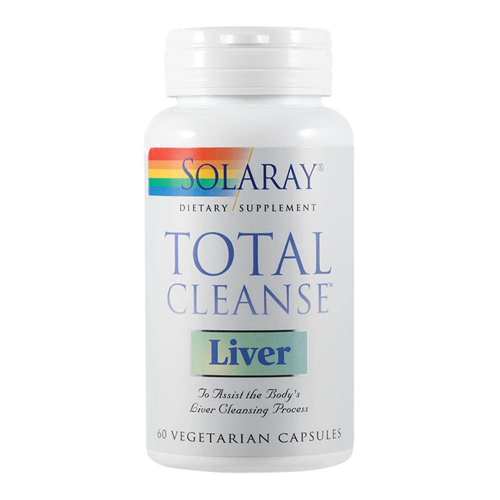 Total Cleanse Liver 60 capsule vegetale Solaray, natural, Secom