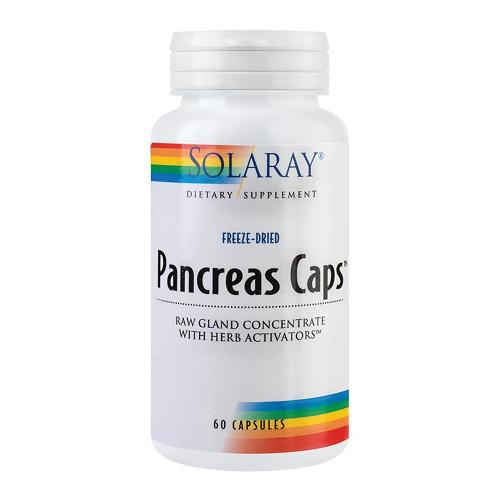 Pancreas Caps 60 capsule Solaray, natural, Secom