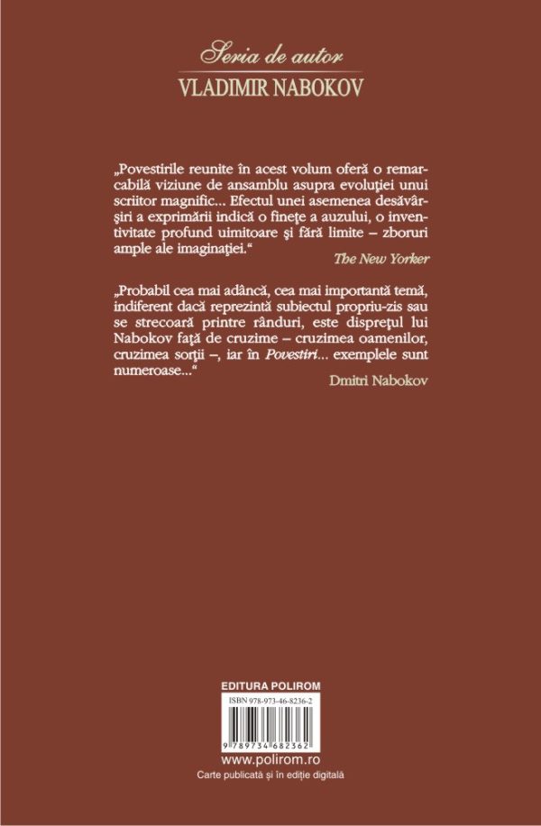 778964384-1.jpeg Povestirile lui Vladimir Nabokov | Vladimir Nabokov