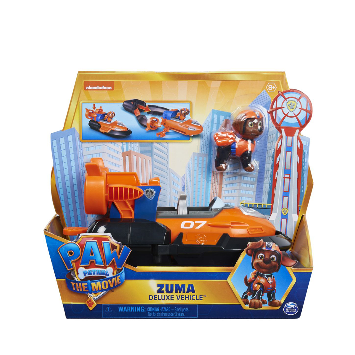 Set figurina cu masinuta, Paw Patrol, Zuma 20130440