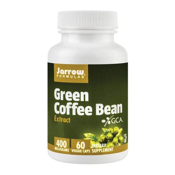 Green Coffee Bean 400mg 60 capsule vegetale Jarrow Formulas, natural, Secom