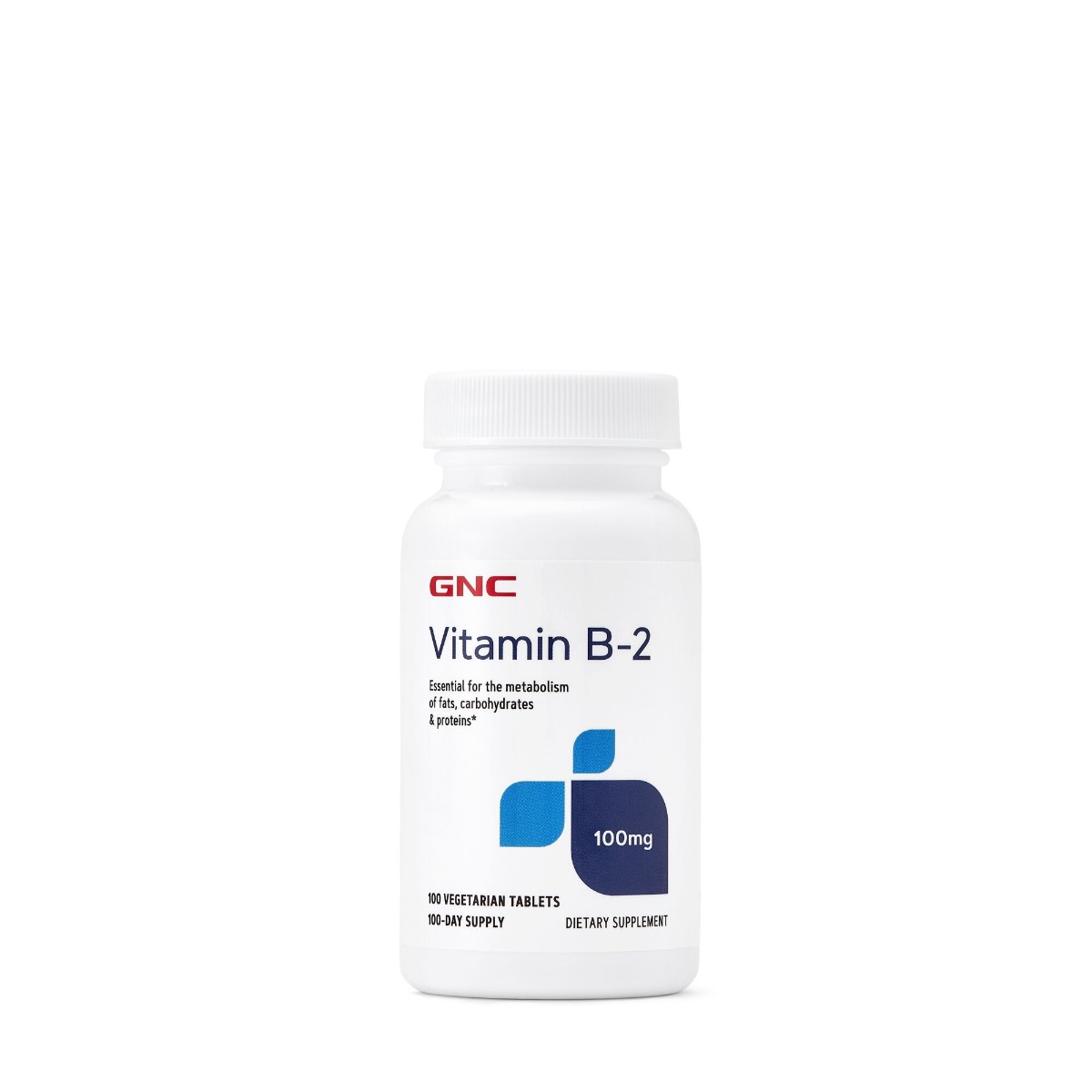 7b88abc281516_255114_web_gnc_vitamin_b-2_front_bottle.jpg Vitamina B2 100mg, 100 tablete, GNC