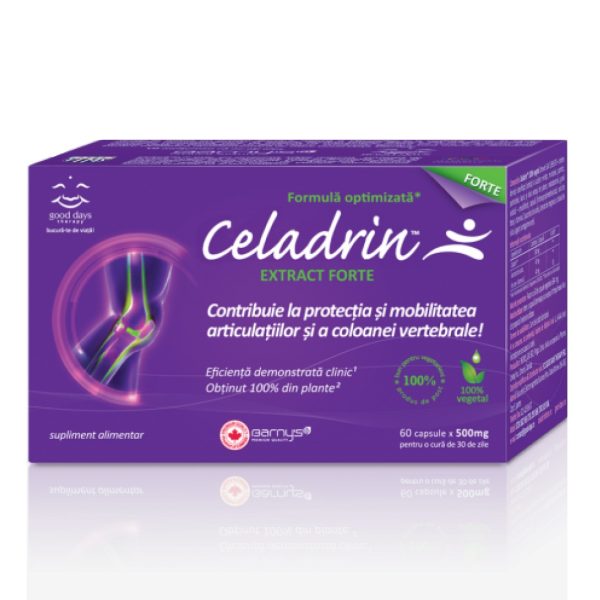 7c436818bcee5_5941828006407.jpg Celadrin Extract Forte 500 mg, 60 capsule, Good Days Therapy