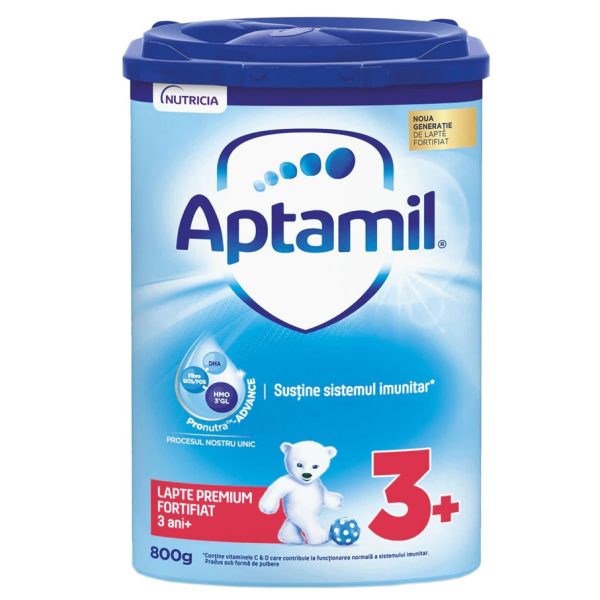 Lapte praf Aptamil Junior 3+, 800g, Nutricia