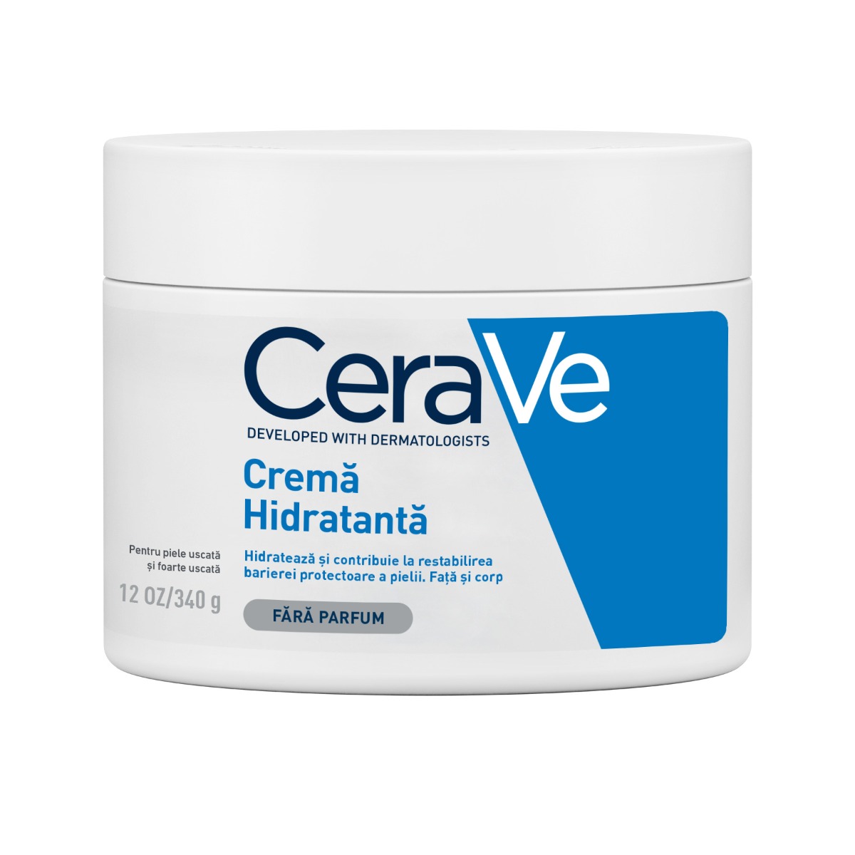 Crema hidratanta pentru fata si corp piele uscata si foarte uscata, 236ml, CeraVe