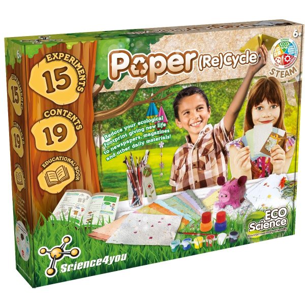 Joc educativ Science4you, Ciclul si reciclarea hartiei