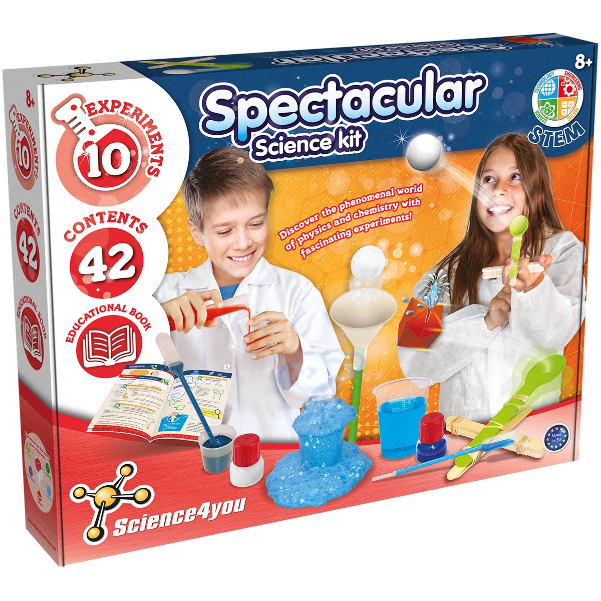Set de experimente Science4You, Spectacular Science Kit