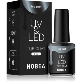 NOBEA UV & LED lac gel de unghii pentru acoperirea superioară