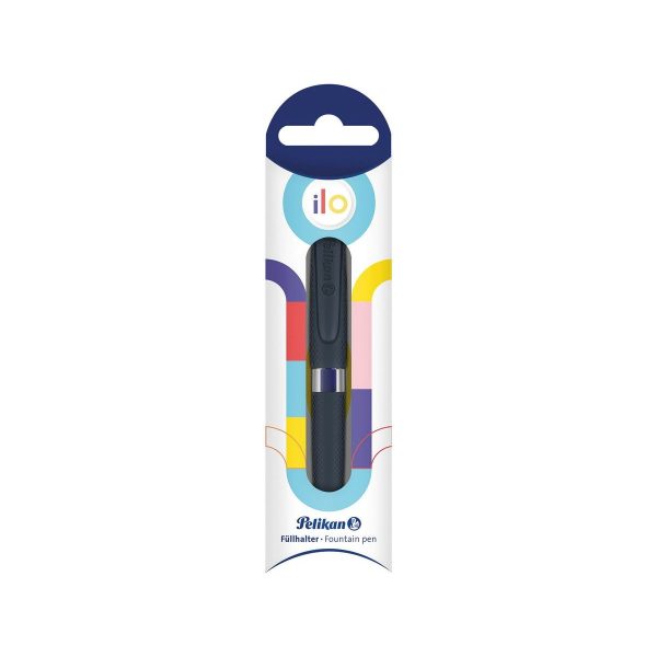 Stilou cu penita, Pelikan, Ilo, M, Negru