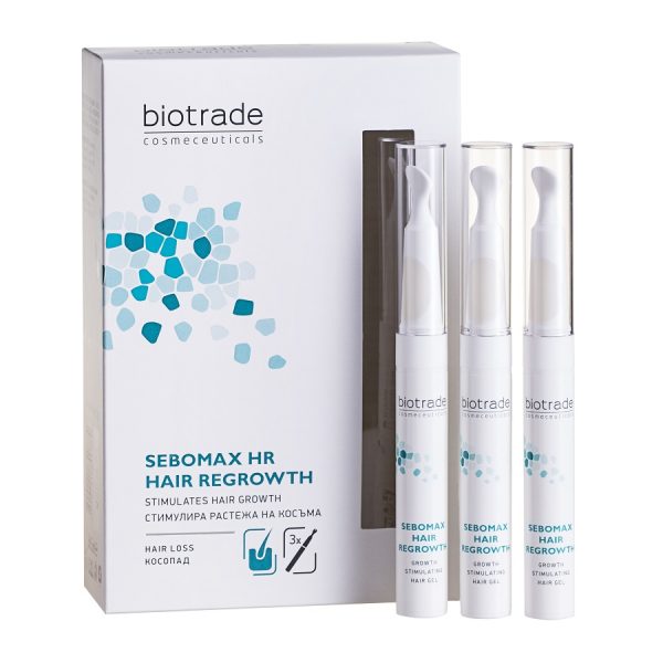 83ae4764d8cf5_sebomax.jpg Gel stimulator pentru par Sebomax HR, 3x8.5ml, Biotrade