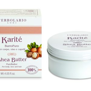 Unt de Shea pur pentru corp fata si gat Karite, 120ml, L'Erbolario