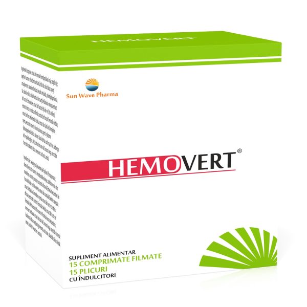 83d473eb57df5_hemo_15.jpg Hemovert, 15 comprimate + 15 plicuri, Sun Wave Pharma