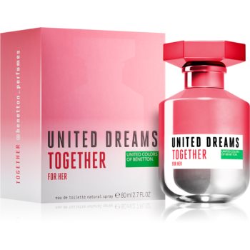Benetton United Dreams for her Together Eau de Toilette pentru femei