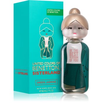 Benetton Sisterland Green Jasmine Eau de Toilette pentru femei