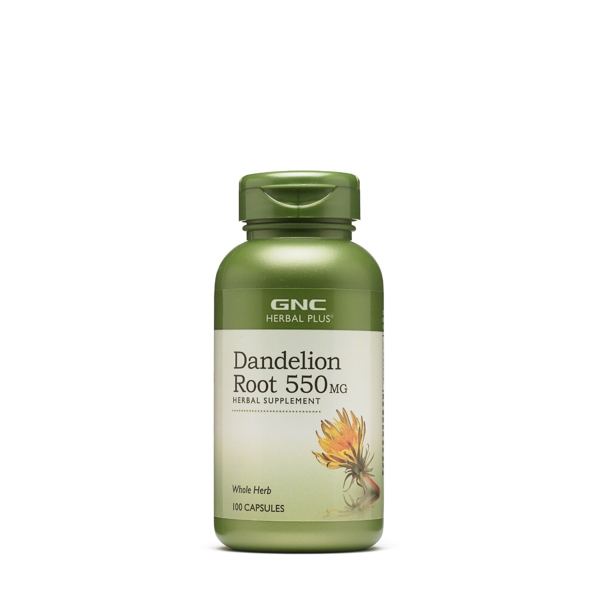 86addaf685516_048107128777.jpg Radacina de papadie Herbal Plus, 100 capsule, GNC