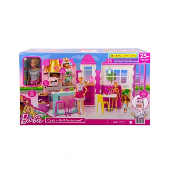 887961984569_hbb91_001w_set_restaurant_barbie_cook_and_grill_1_.jpg Set restaurant, Barbie, Cook and Grill