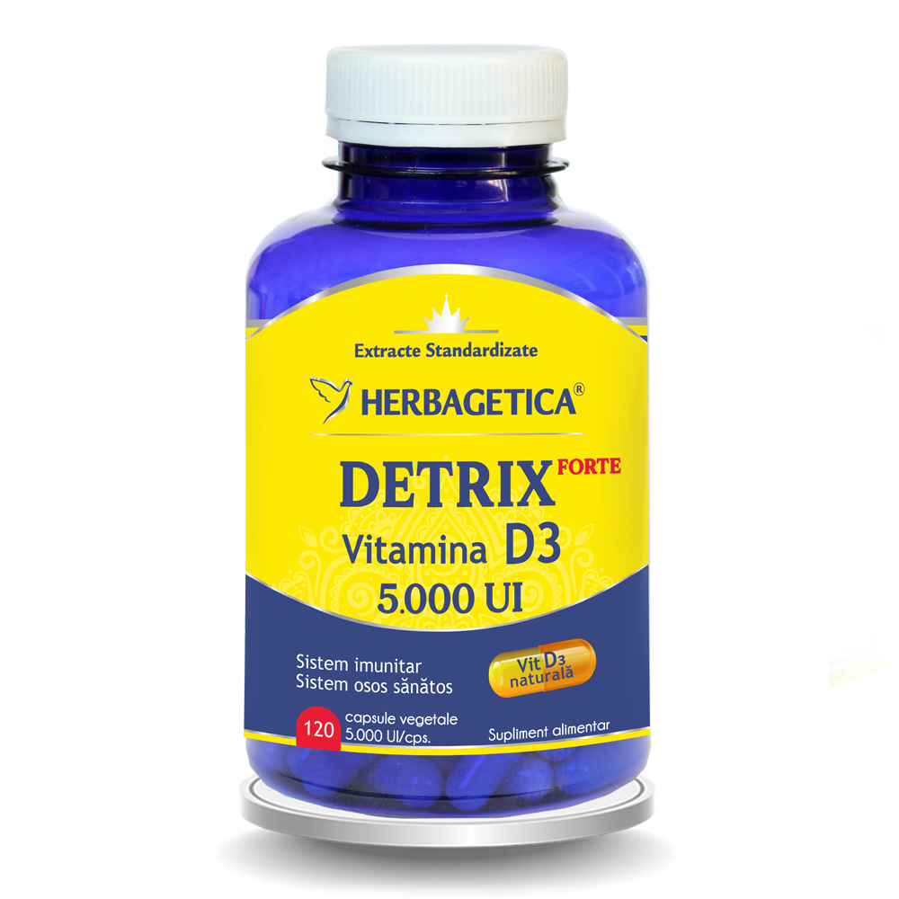 8baca9c4efe06_detrix_5000_120cps-6425262011528.png Detrix Forte Vitamina D3 5000UI, 120 capsule, Herbagetica