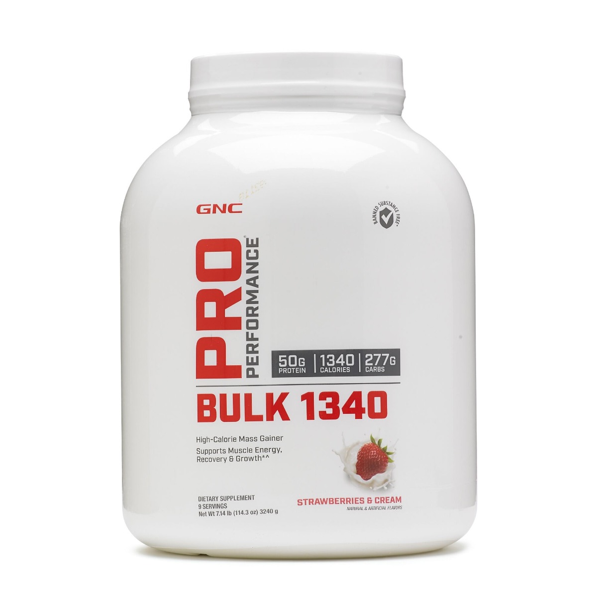 8f28382154516_414684_1.jpg Proteina din zer cu aroma de capsuni Bulk1340, 3240g, GNC