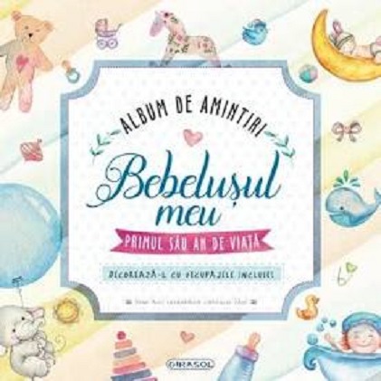 Album de amintiri Bebelusul meu. Bleu |