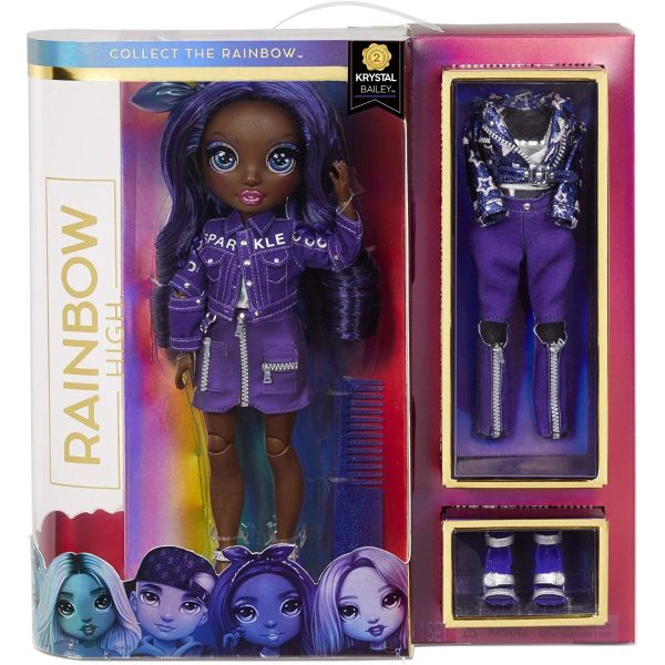 Papusa Fashion Rainbow High, Krystal Bailey