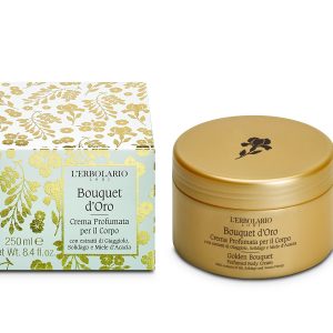 Crema de corp parfumata Golden Bouquet, 250ml, L'Erbolario