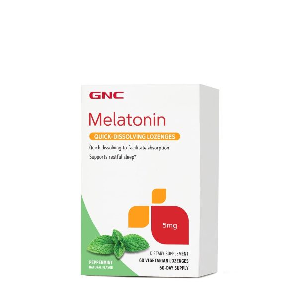 9df31fe66ba06_135223_melatonin_5000.jpg Melatonina cu aroma de menta 5 mg, 60 tablete, GNC