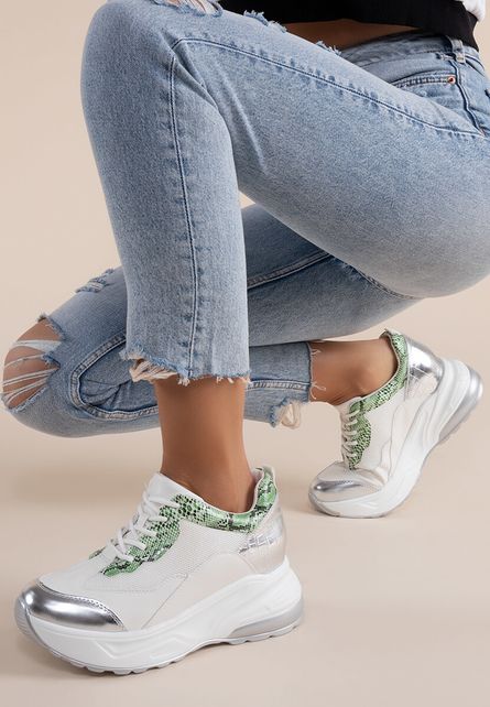 Sneakers cu platforma Ravenna Albi
